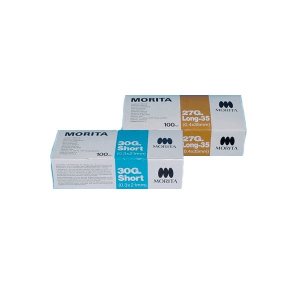 Aiguilles 30g boite de 100 Morita