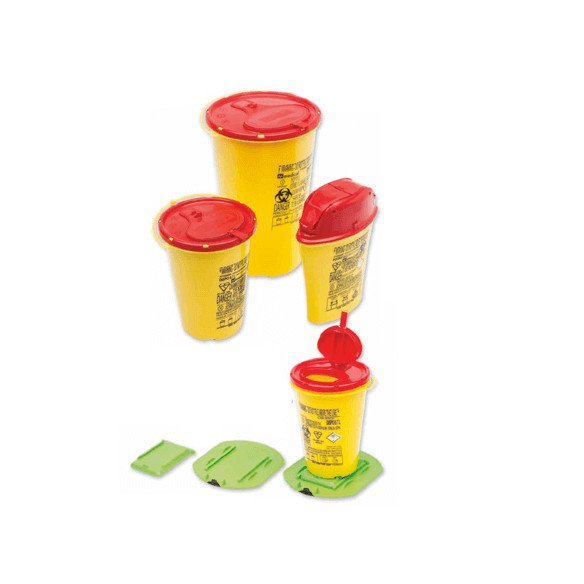 Conteneur aiguilles usagées 0,6L Larident