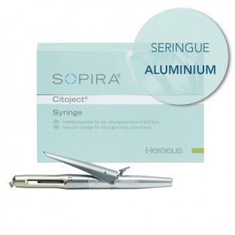 Seringue Sopira Citoject Aluminium Heraeus