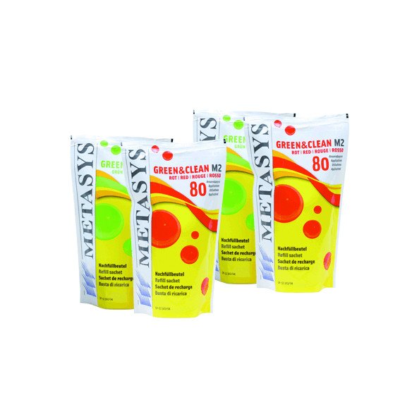 Green & Clean M2 - recharge 4x500ml Metasys