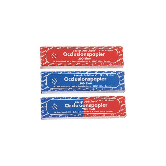 Papier à articuler 40 µ Boite de 200 feuilles Bausch