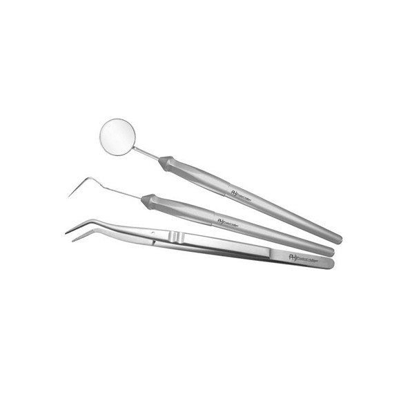 Kit d'examen 3 instruments XL Style Prodont Holliger