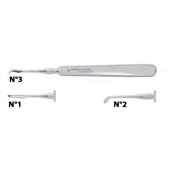 Syndesmotome de Chompret manche massif Prodont Holliger