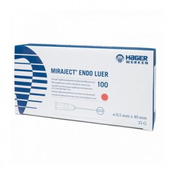 Aiguilles Miraject Endo Luer - Boite de 100 Hager Werken