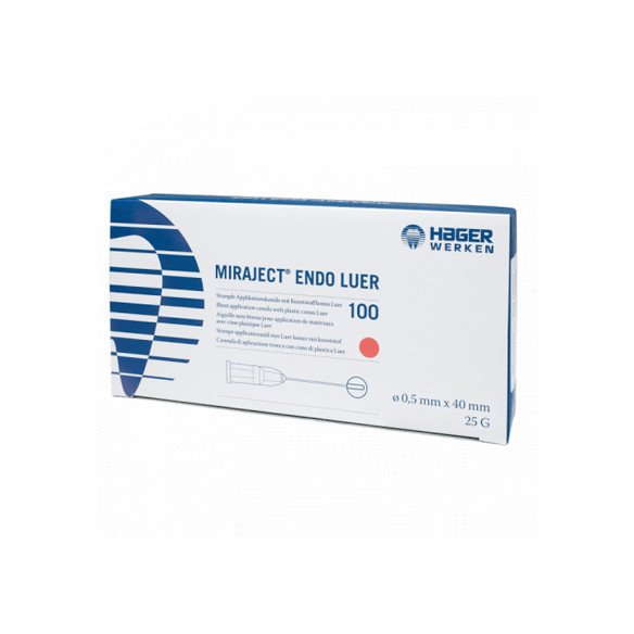 Aiguilles Miraject Endo Luer - Boite de 100 Hager Werken