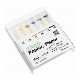 Pointes de papier Top Color ISO - Boite de 200  Roeko