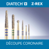 Diatech Z-Rex Découpe coronaire réassort 5 fraises Coltene