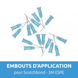 Embouts aiguilles pour Scotchbond Universal 25u 3M