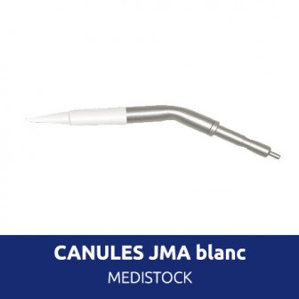Canules JMA blanc - 400 canules Medistock