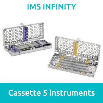 IMS Cassette Infinity 1/4 DIN 5 instruments Hu Friedy