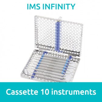 IMS Cassette Infinity 1/2 DIN 10 instruments  Hu Friedy