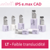 IPS e.max CAD LT (faible translucidité) 5 blocs Ivoclar Vivadent