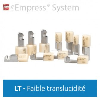 IPS Empress CAD LT (faible translucidité) - 5 blocs Ivoclar