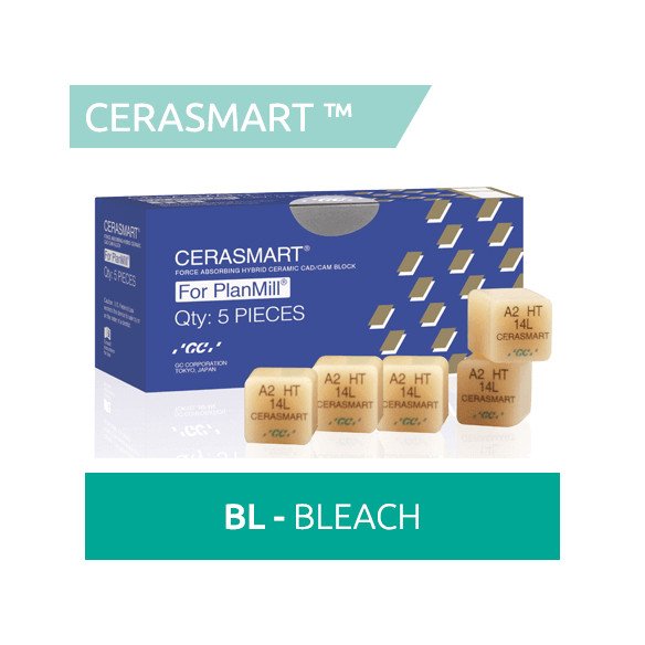 Cerasmart270 BL (teinte BLEACH) 5 blocs GC