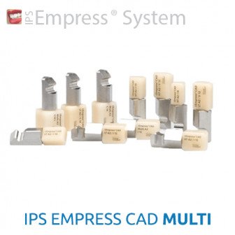 IPS Empress CAD MULTI - 5 blocs Ivoclar pour Planmill