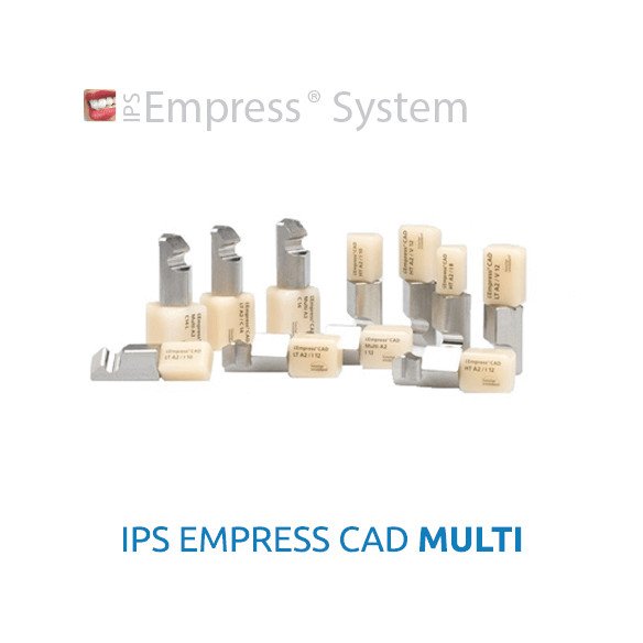 IPS Empress CAD MULTI - 5 blocs Ivoclar pour Planmill