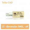 Telio CAD LT (faible translucidité) dimension B40L - 9 blocs Ivoclar
