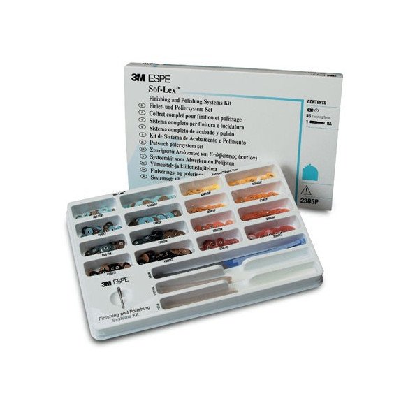 Disque Pop-On Sof-Lex souple bleu 85u 3M