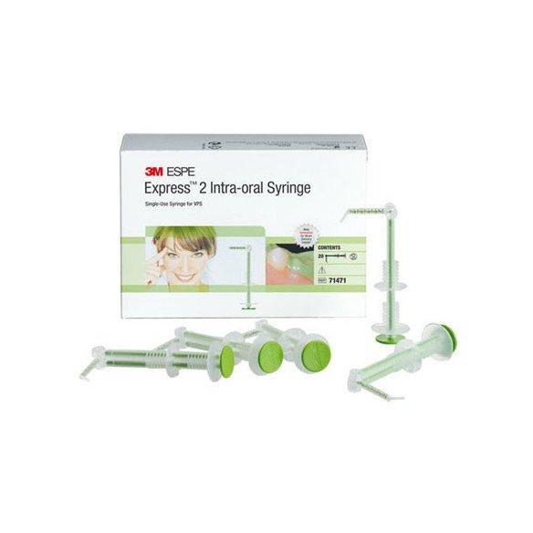 Express 2 Seringue Intra Oral Vert 20u 3M