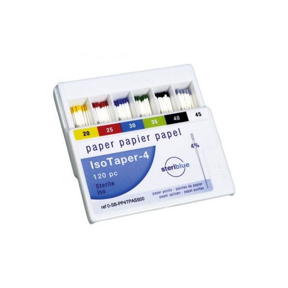 Pointe Papier ISO Taper 120u Steriblue