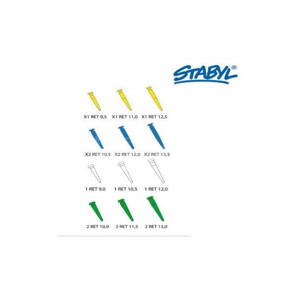 Tenons Empreinte Retentif  Stabyl