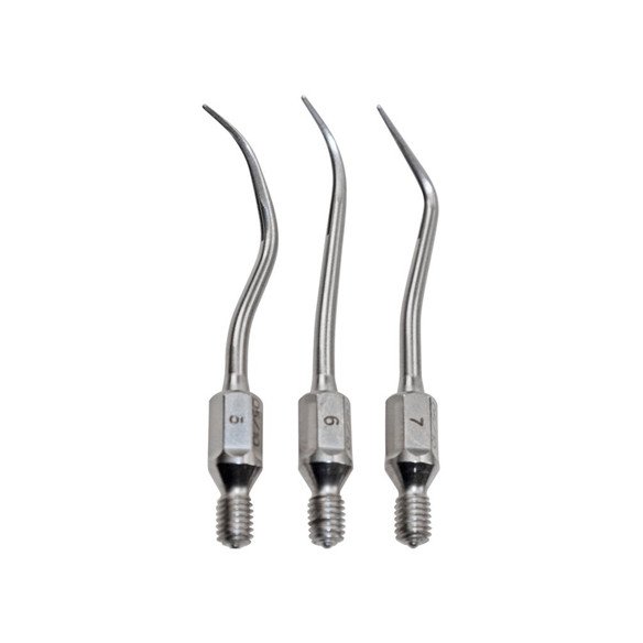 Kit 3 inserts de détartrage N°5 N°6 N°7 Kavo