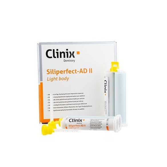 Siliperfect AD II Light Body - 2x50ml Clinix