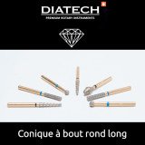 Fraise Diatech Diamant conique à bout long 5u Coltene