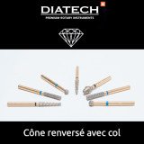 Fraise Diatech Diamant cône renversé avec col 5u Coltene