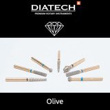 Fraise Diatech Diamant olive 5u Coltene