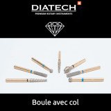 Fraise Diatech Diamant boule avec col 5u Coltene