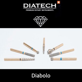 Fraise Diatech Diamant diabolo 5u Coltene