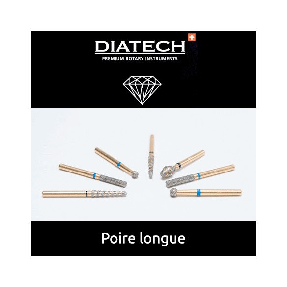 Fraise Diatech Diamant poire 5u Coltene