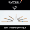 Fraise Diatech Diamant bout coupant cylindrique 5u Coltene