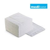 Serviettes 3 plis 40x40 cm 1500u Medibase