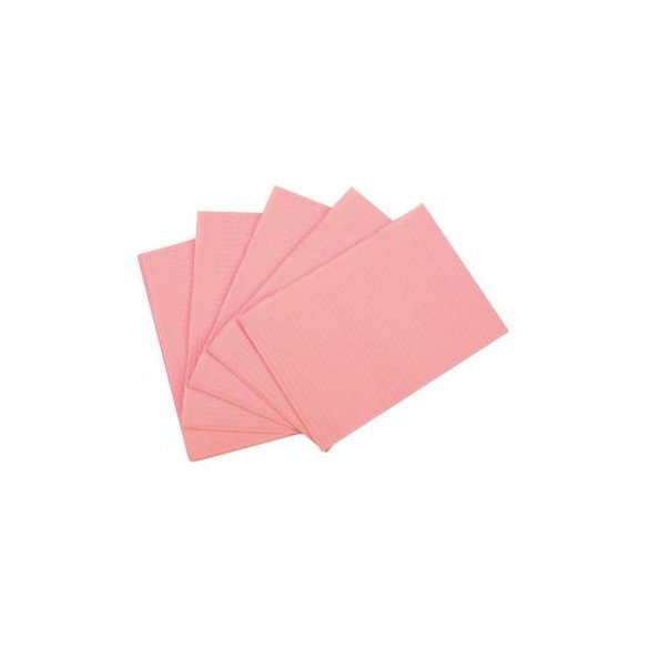 Serviettes plastifiées 45X33 cm 500u Medibase