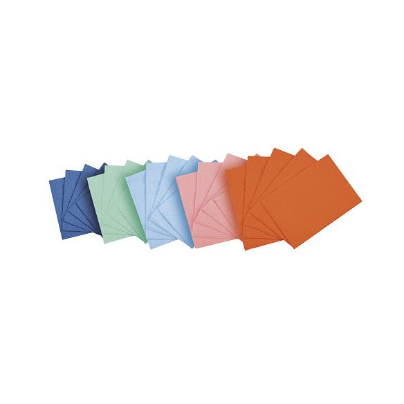 Serviettes plastifiées 45X33 cm 500u Medibase