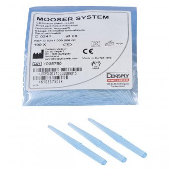 Tenons calcinables Mooser Dentsply Maillefer