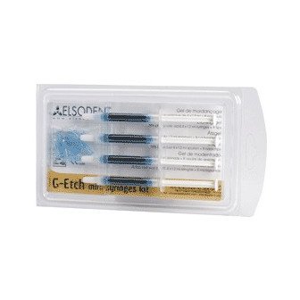 G-Etch Maxi /Mini kit de 4 seringues + embouts Elsodent