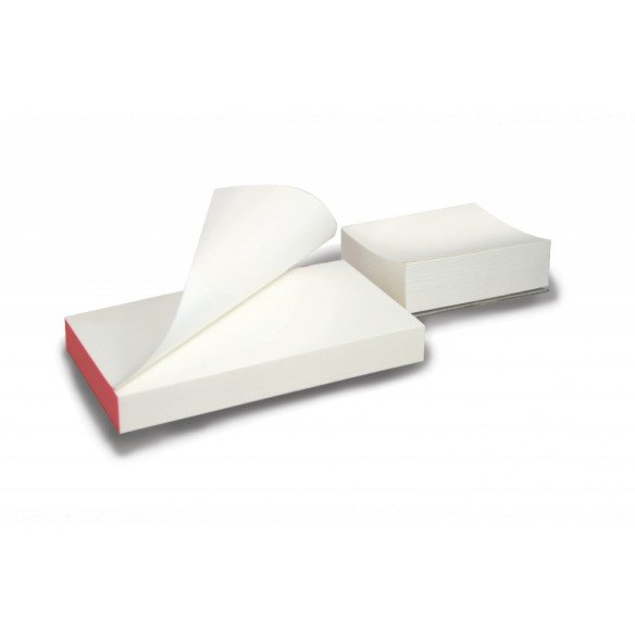 Bloc de mélange papier antidérapant Medistock - Lot de 100 feuilles