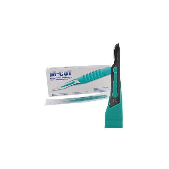 Bistouri stérile usage unique  - Boîte de 10 - Medistock