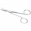 Ciseaux pour gencives 11,5 cm courbe Bestdent