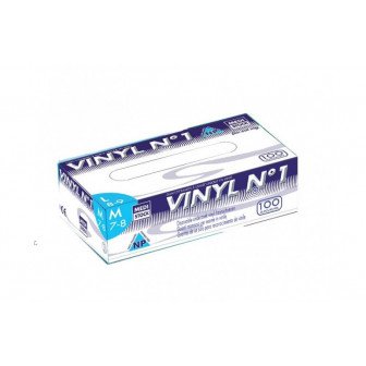 Gant d'examen en vinyle non poudré 100 unités Medistock