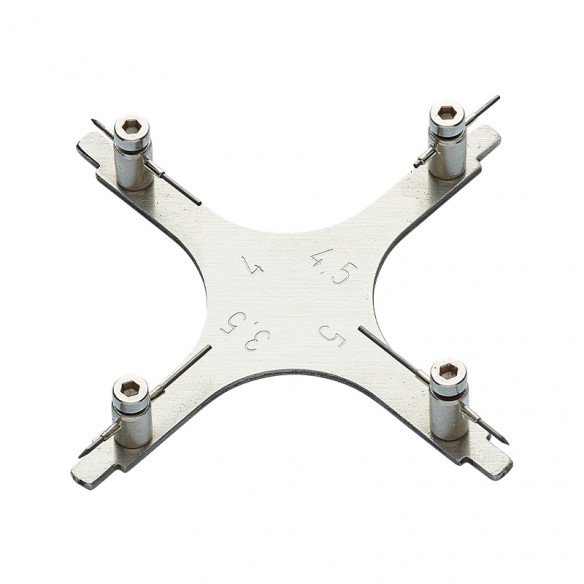 Jauge étoilée universelle pour bracket Bestdent