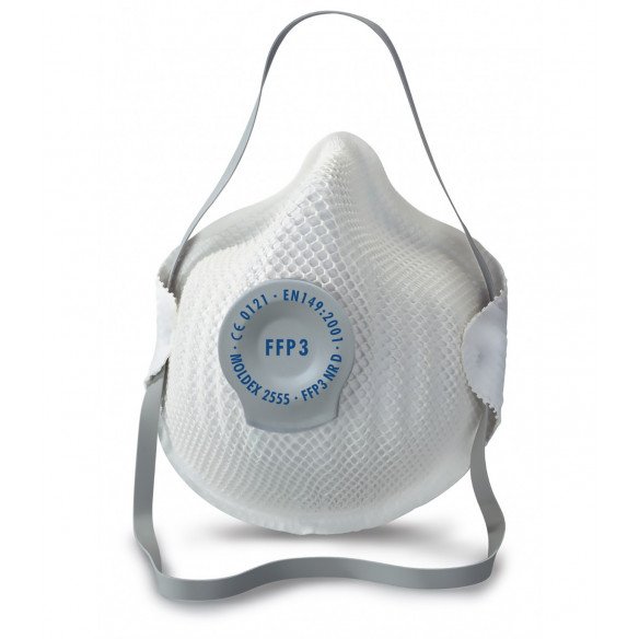 Masque respiratoire jetable Moldex FFP3 avec soupape Medistock