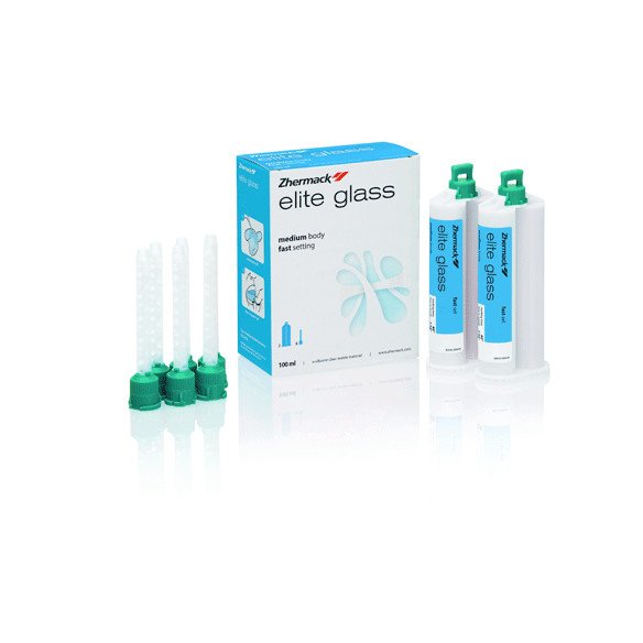 Elite Glass - cartouches 2x50ml Zhermack