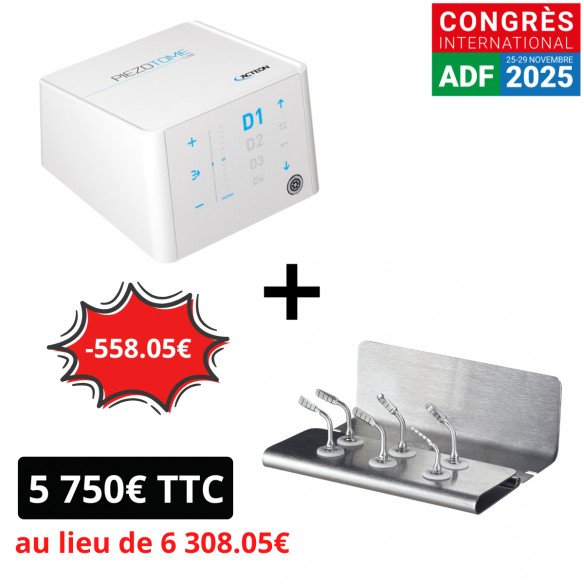 Pack PIEZOTOME CUBE Acteon + 1 Kit d’accessoires supplémentaire