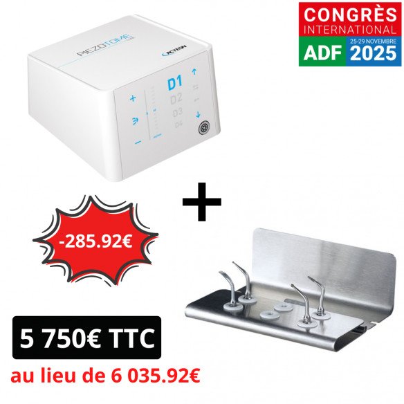Pack PIEZOTOME CUBE Acteon + 1 Kit d’accessoires supplémentaire