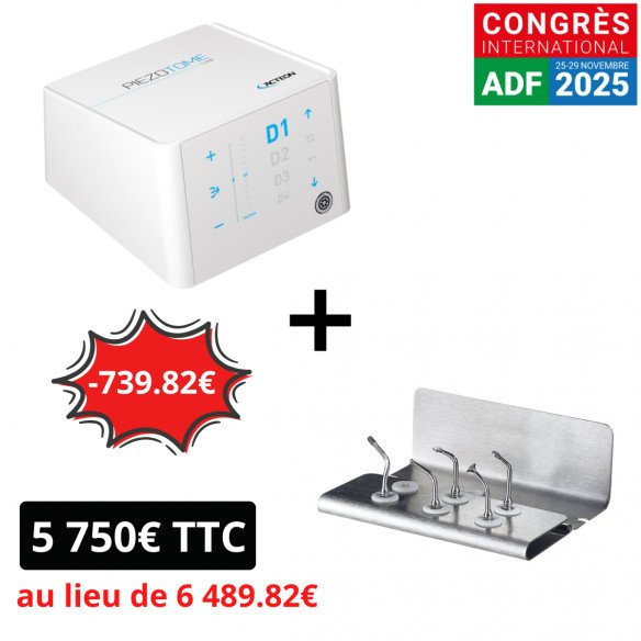 Pack PIEZOTOME CUBE Acteon + 1 Kit d’accessoires supplémentaire