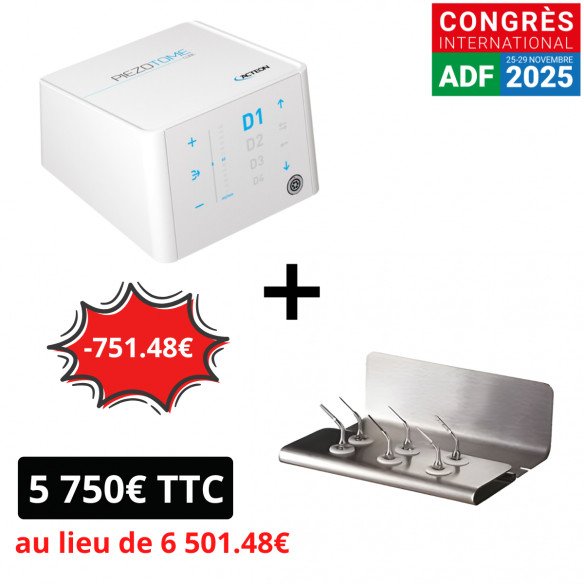 Pack PIEZOTOME CUBE Acteon + 1 Kit d’accessoires supplémentaire